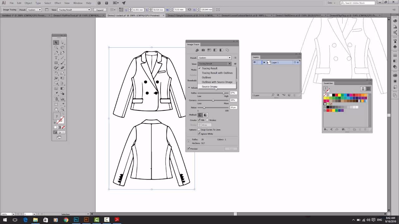 Why do fashion designers use Adobe Illustrator?