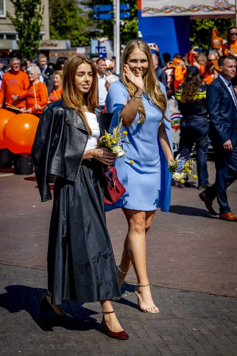 Wat dragen de prinsessen op Koningsdag 2025?