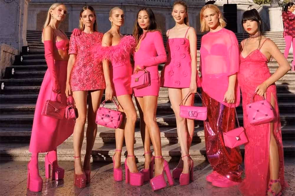 Is 'barbiecore' a fashion trend?