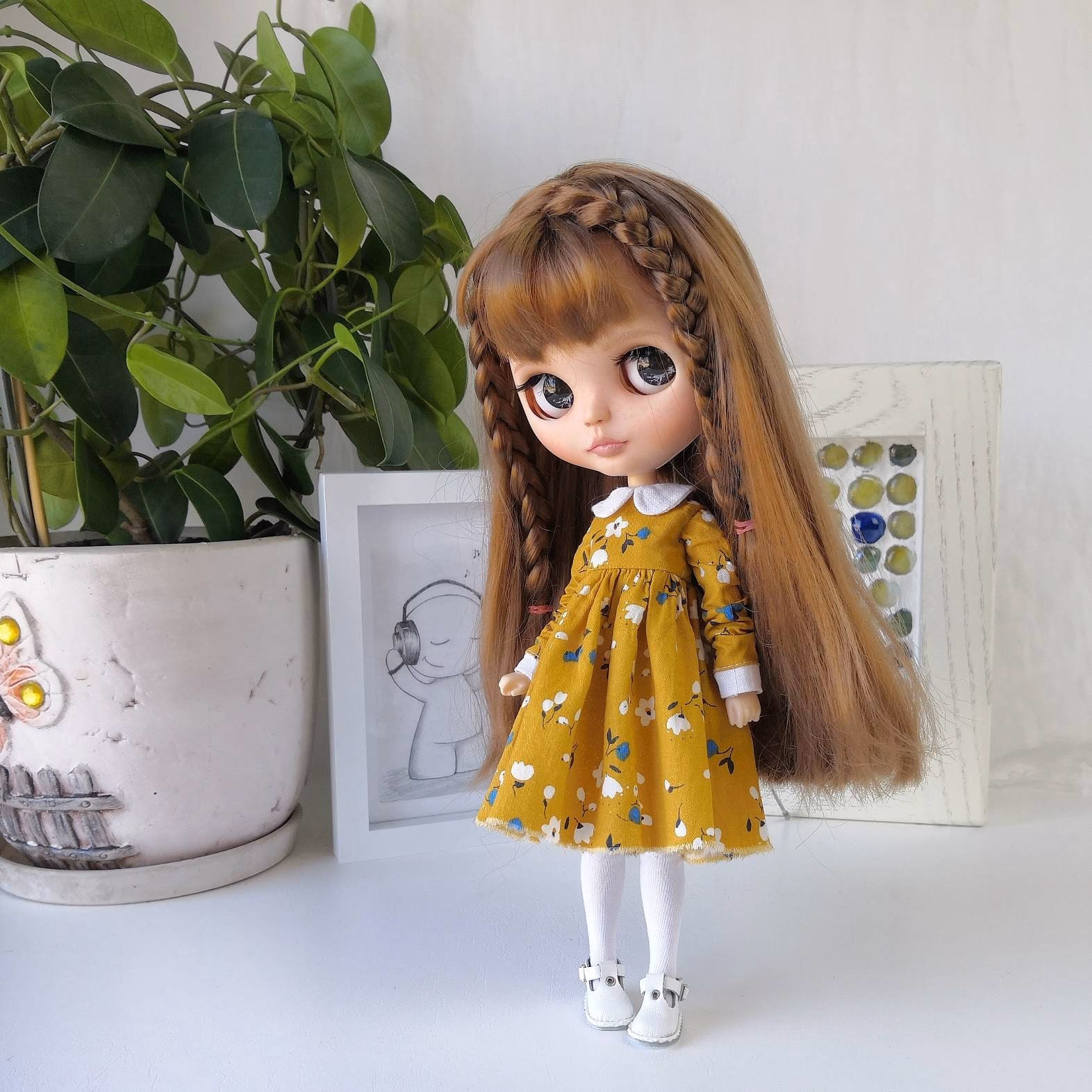 How do you care for Blythe doll clothes?