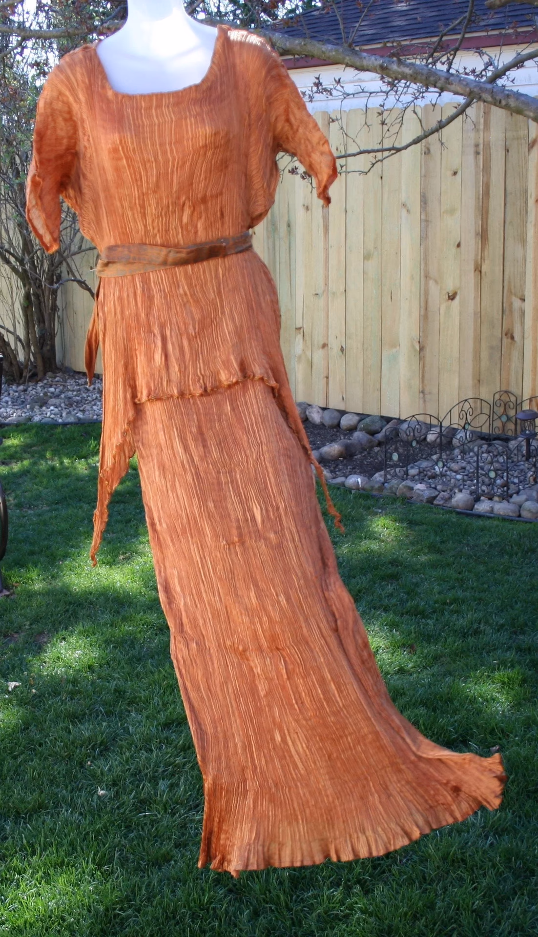 What is a Delphos dress?