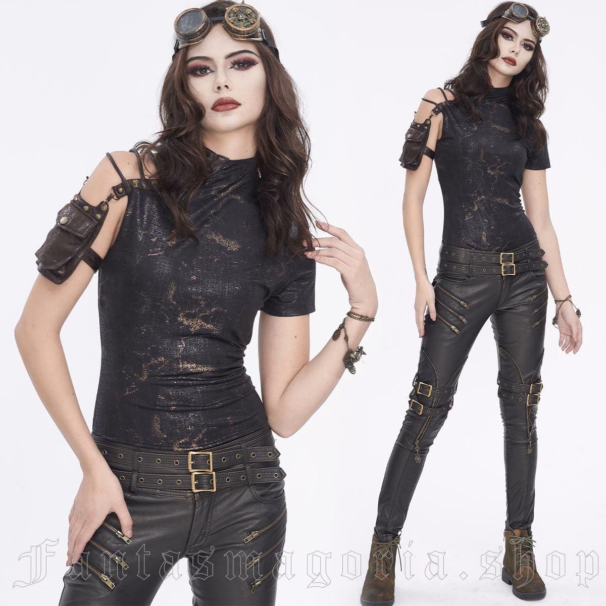 What do dieselpunk fans wear?