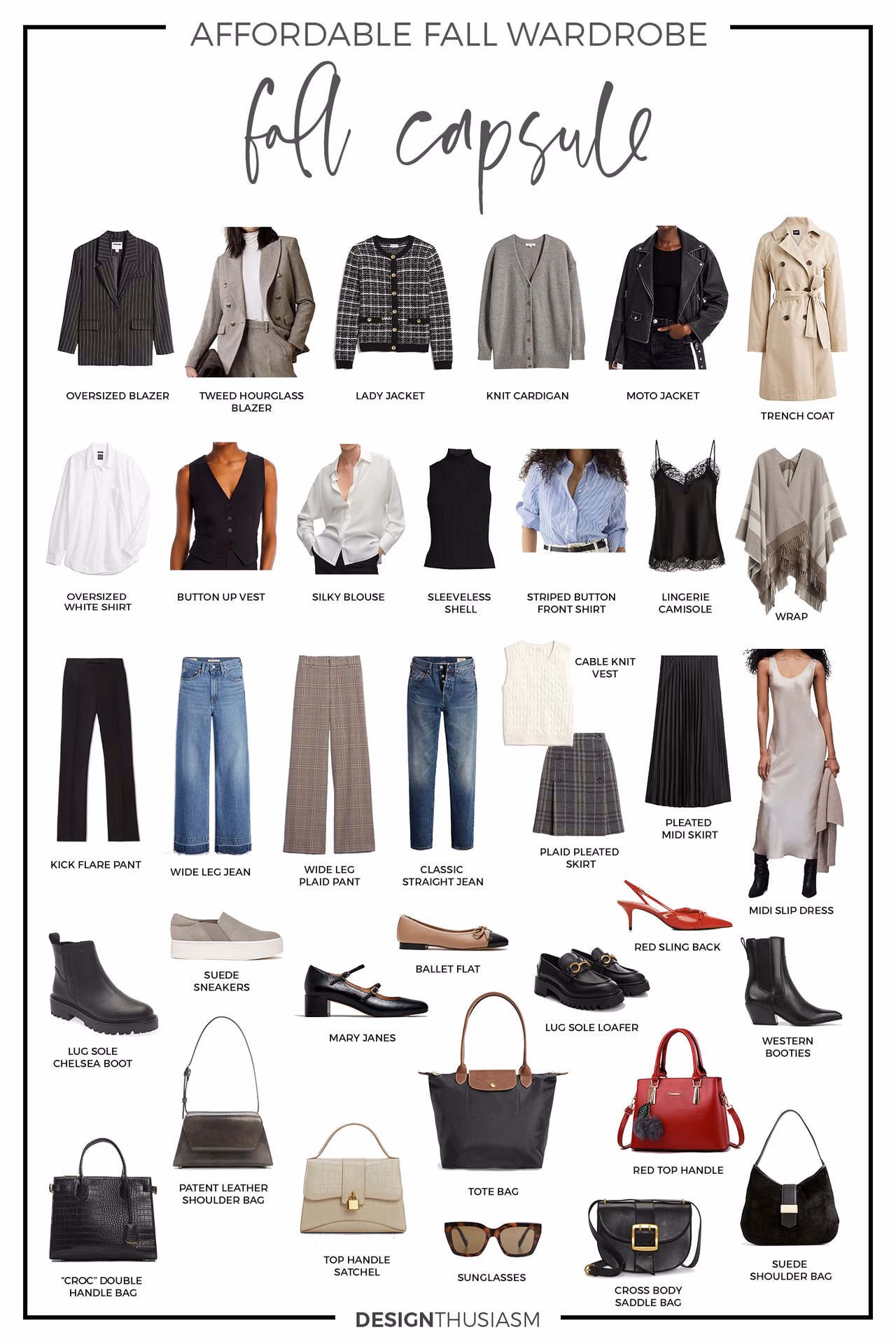 What do Europeans wear in the fall?