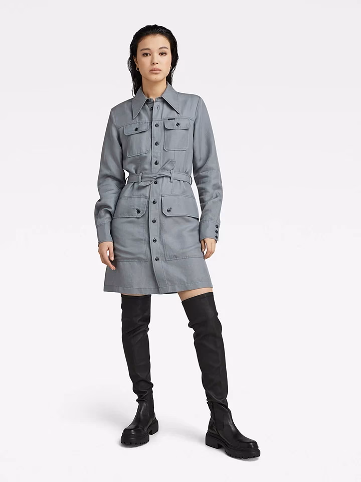 Wat kun je dragen met een overhemdjurk?