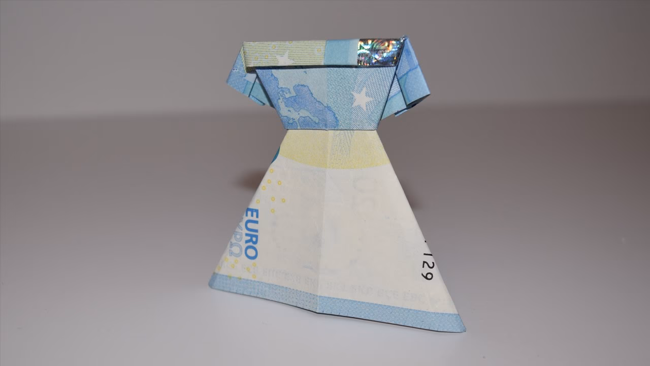 Is het oké om geld te vouwen?