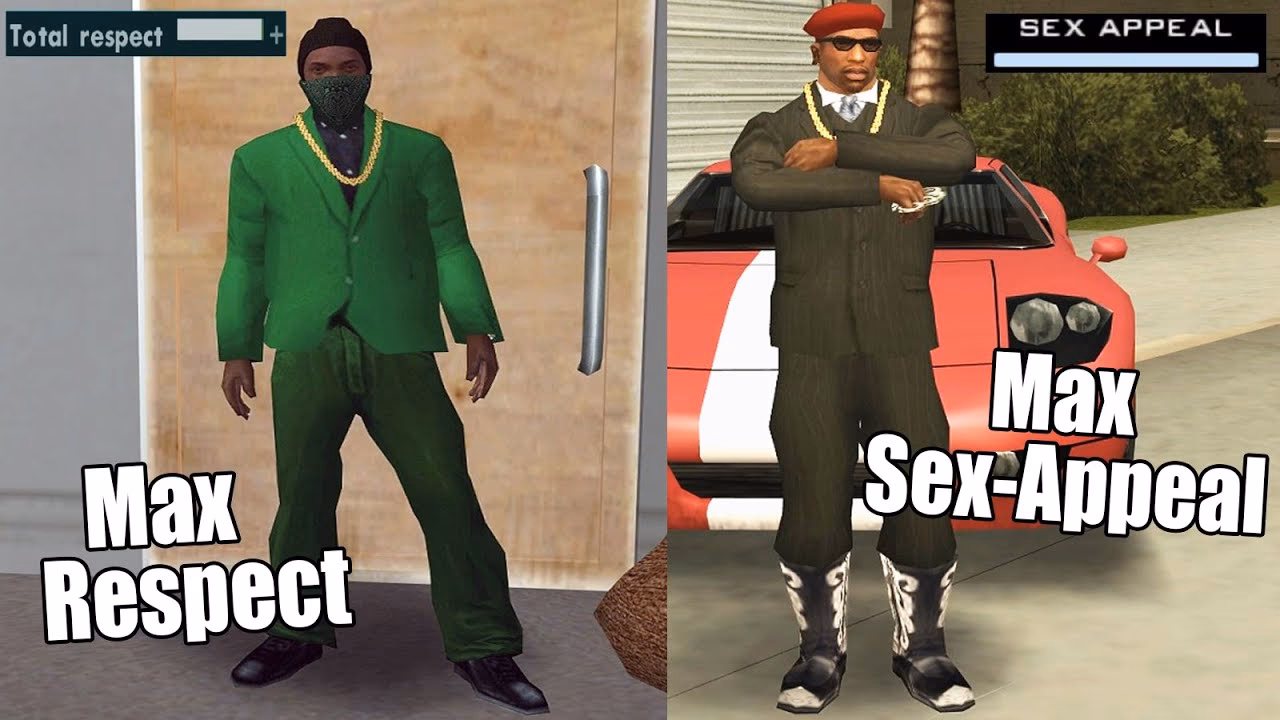 Does GTA San Andreas have clothing?