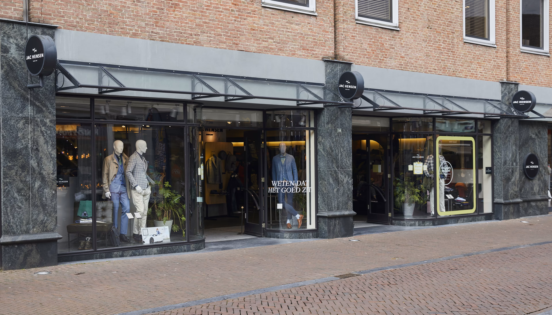 Wie is de eigenaar van Jac Hensen Mannenmode?