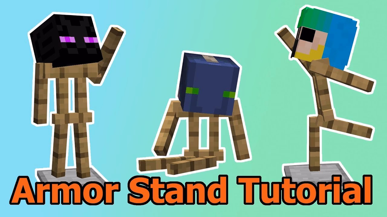 How do armor stands work in Minecraft Bedrock Edition?