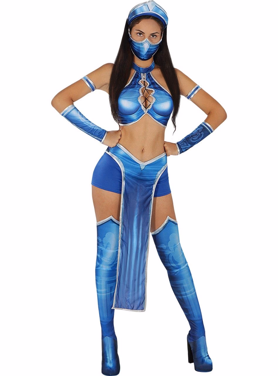 What does a Kitana costume look like?