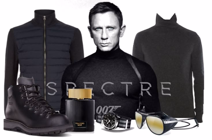 What does Daniel Craig's Bond wear in Spectre?