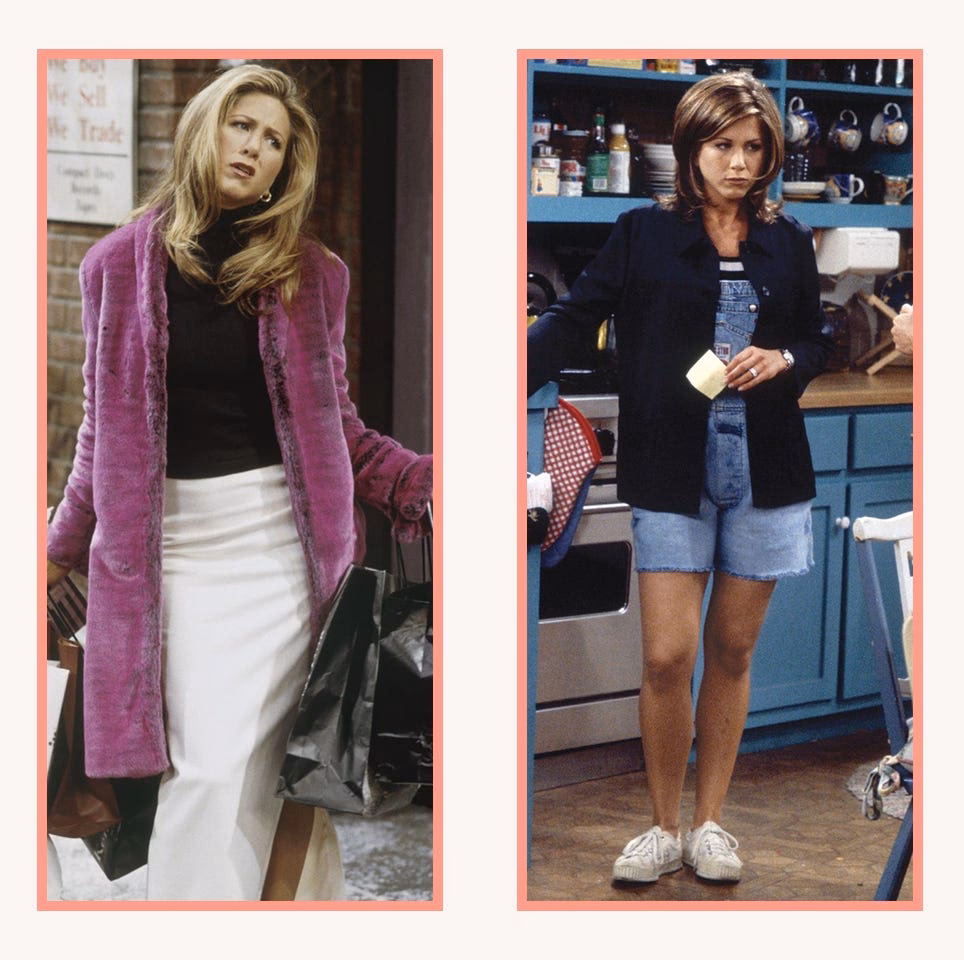 Why are people still eyeing Rachel's outfits?