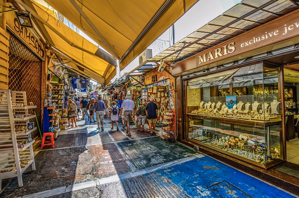 Where to shop in Tsilivi Zakynthos?