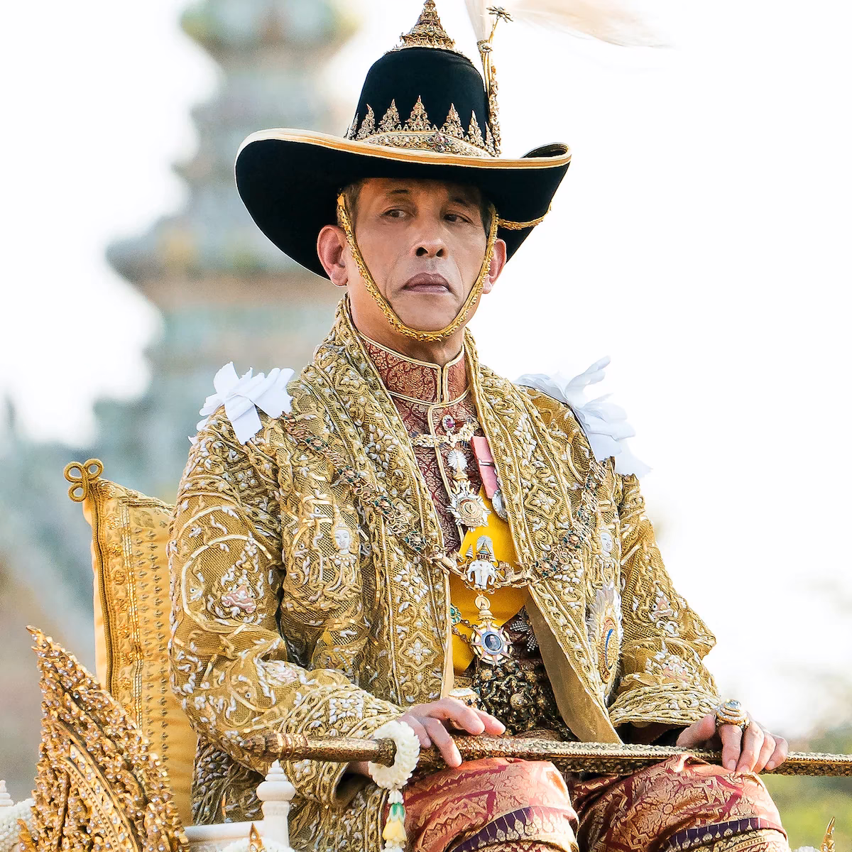 Why does the king of Thailand wear a crop top?