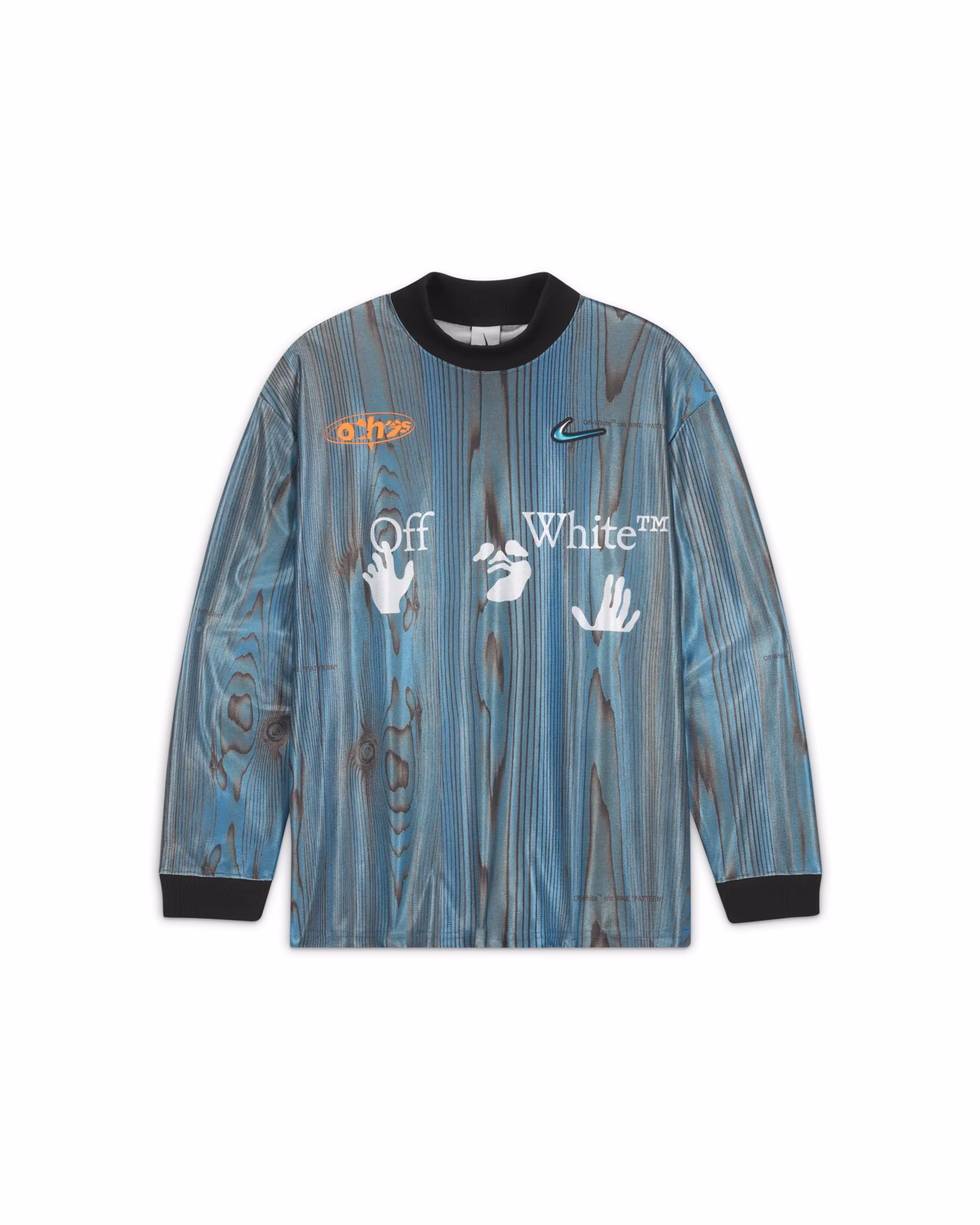 What is off-white X Nike 005 T-shirts black?