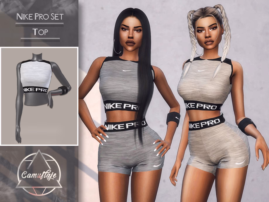 Where can I find Nike branded items for Sims 4?