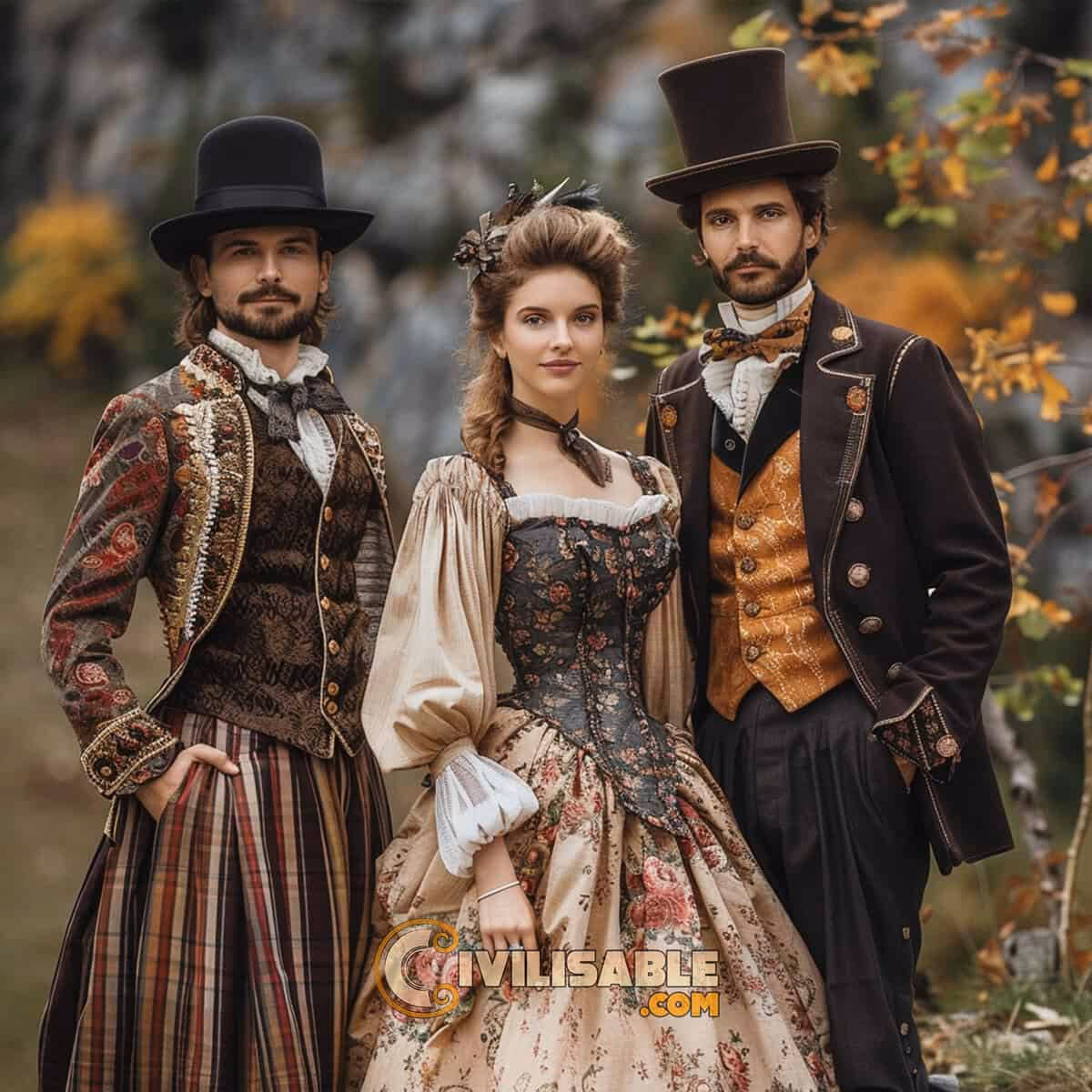 What culture influenced traditional clothing in Switzerland?