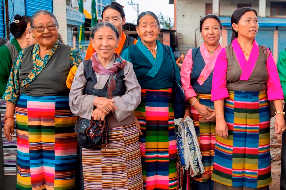 What is the dressing culture in Tibet?