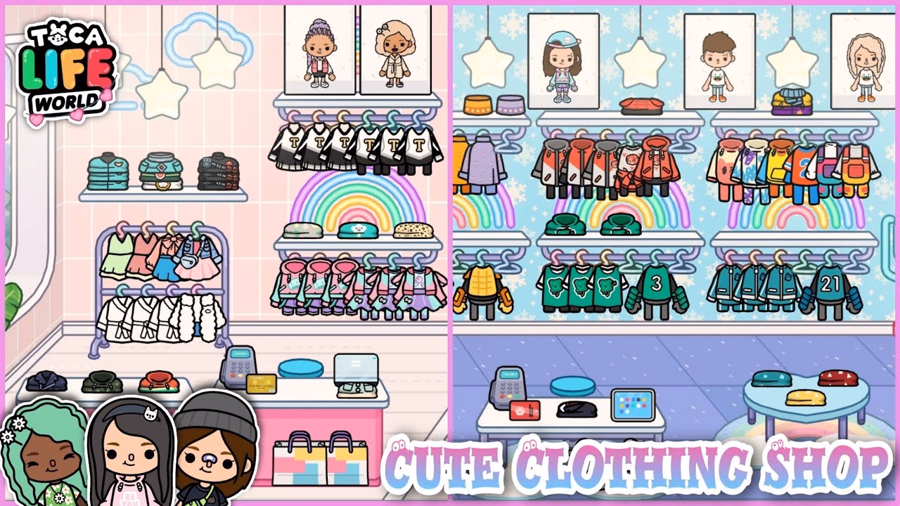 How to buy clothes in Toca Life World?