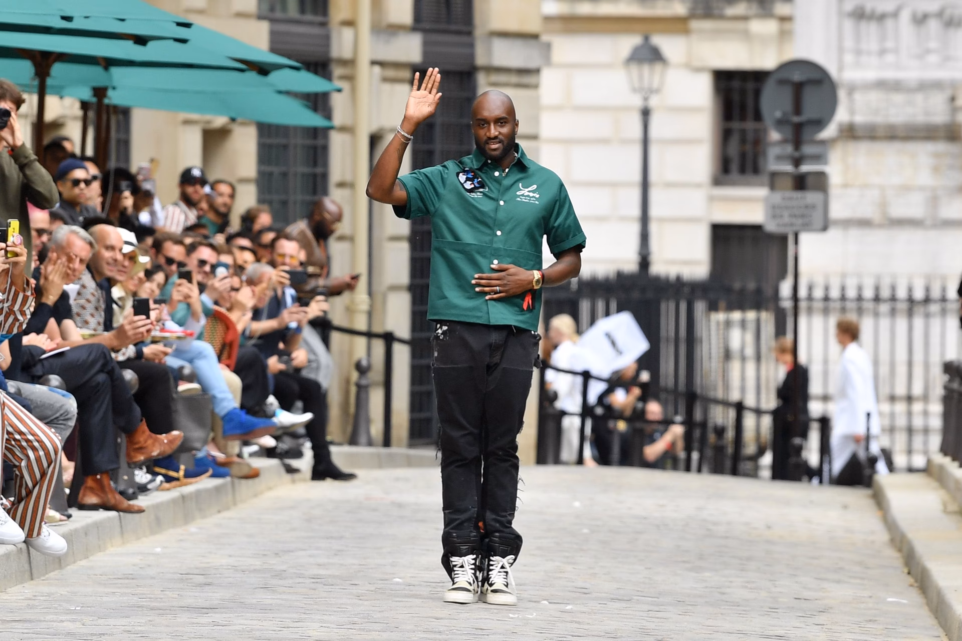 What was the first brand created by Virgil Abloh?
