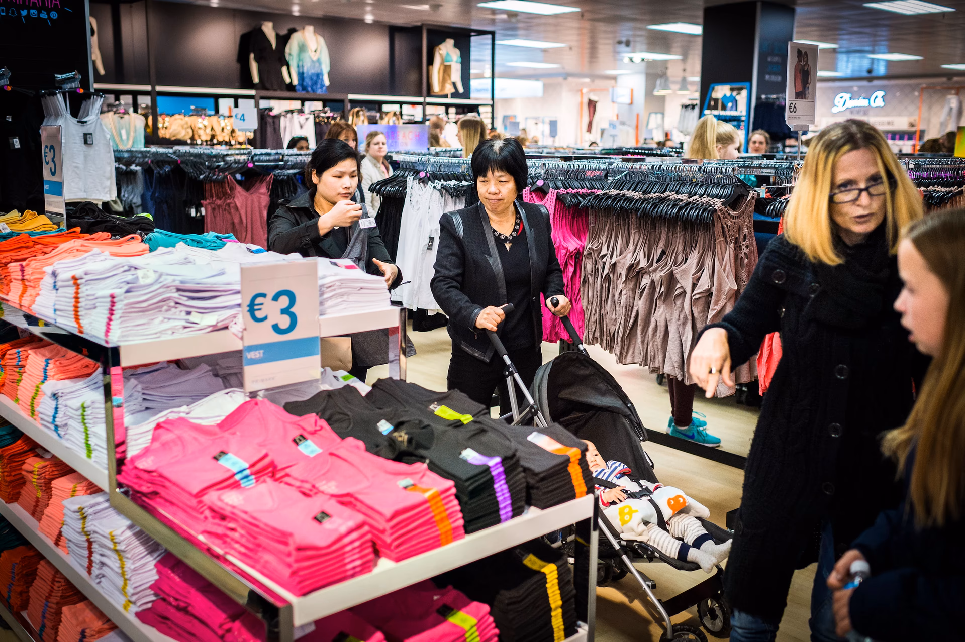 In welk Europees land kun je het goedkoopst kleding kopen?